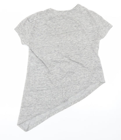 Preloved Atmosphere Womens Grey   Basic T-Shirt Size 6 - Back