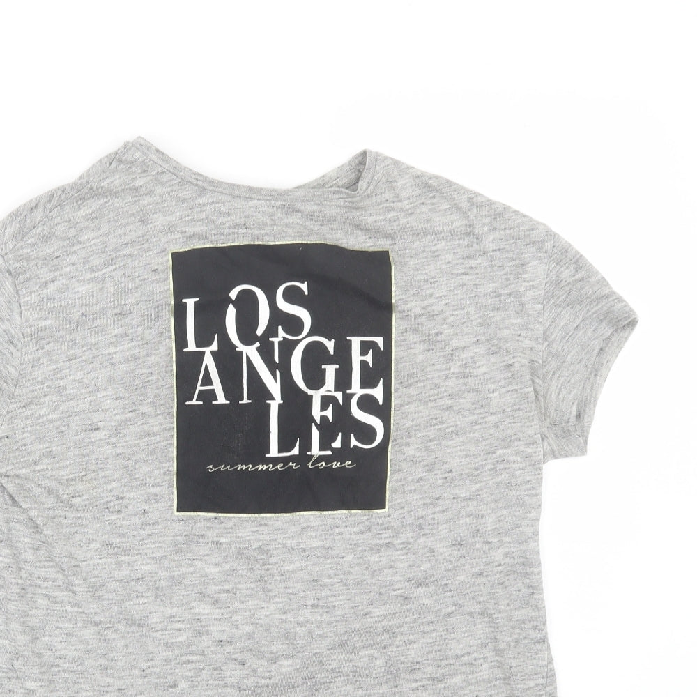 Atmosphere Womens Grey   Basic T-Shirt Size 6
