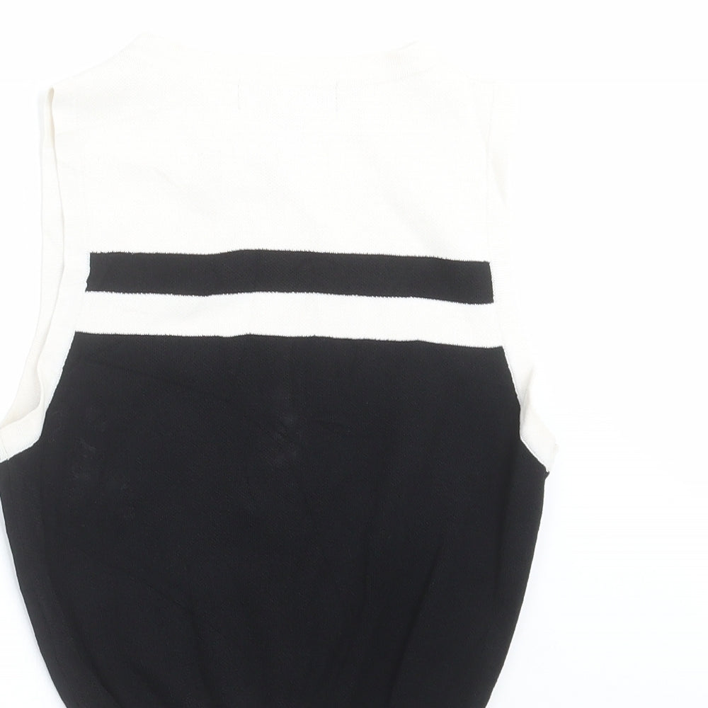 FOREVER 21 Womens Black  Knit Pullover Jumper Size S