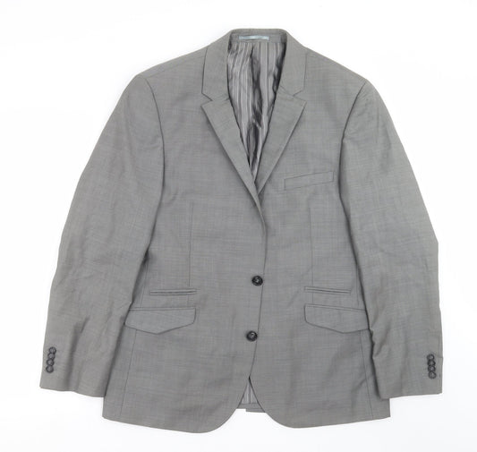 Urbane Mens Grey   Jacket Suit Jacket Size 40
