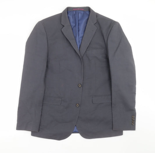 NEXT Mens Grey   Jacket Suit Jacket Size 40  - Tailored fit