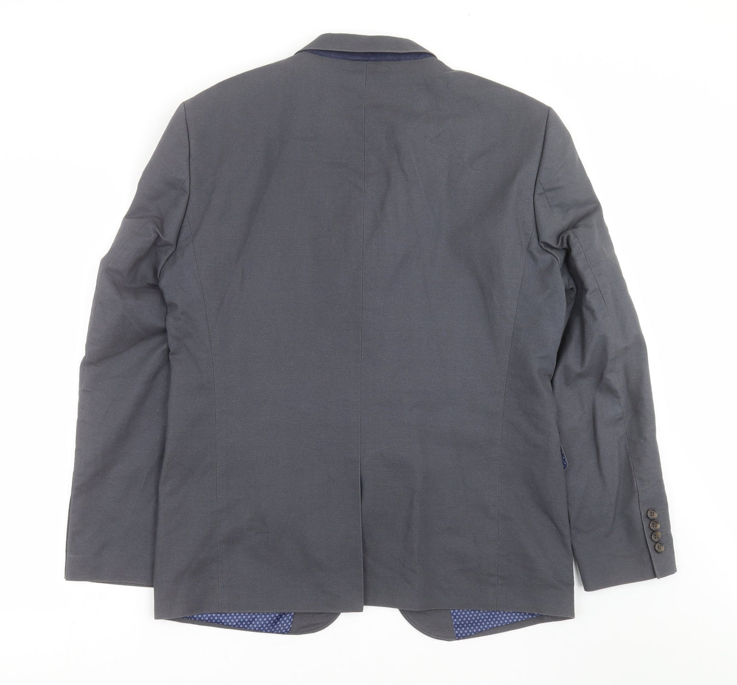 NEXT Mens Grey   Jacket Suit Jacket Size 40  - Tailored fit