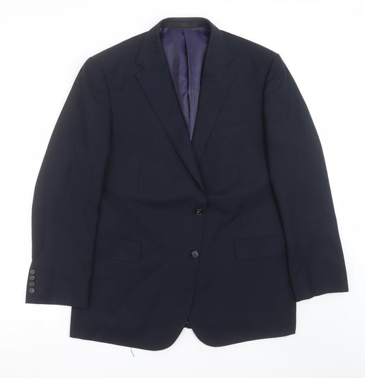 Marks and Spencer Mens Blue   Jacket Suit Jacket Size 44