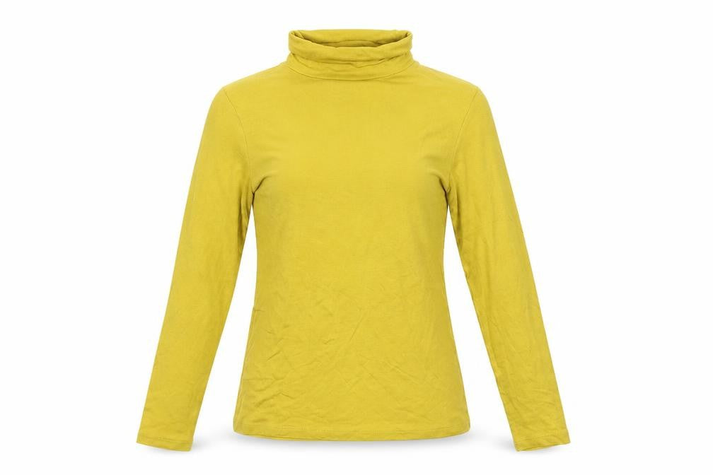 Peacocks Womens Yellow   Pullover Sweatshirt Size 10