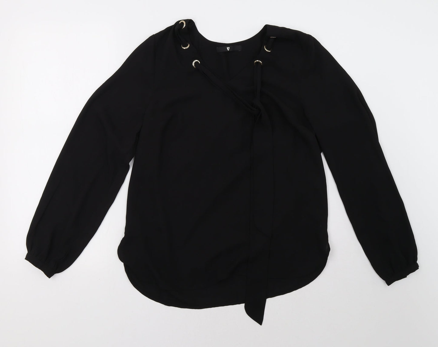 Very Womens Black   Basic Blouse Size 12
