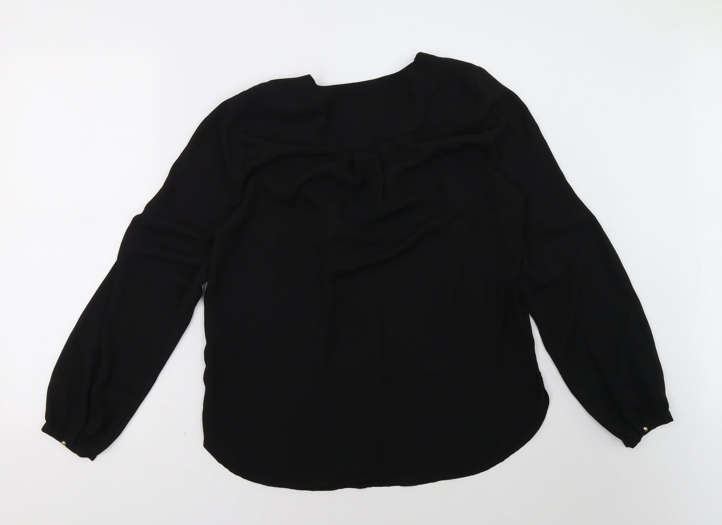 Very Womens Black   Basic Blouse Size 12