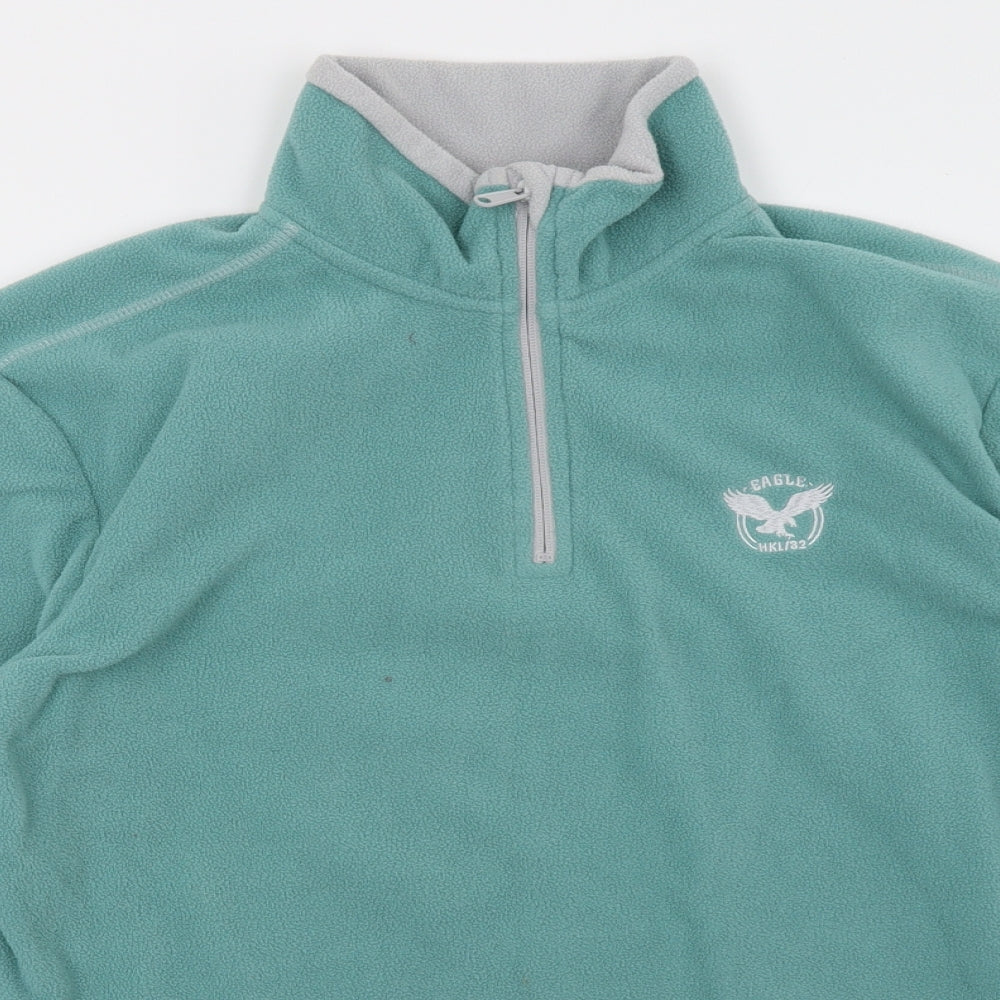 Atlas For Men Mens Green   Pullover Sweatshirt Size M