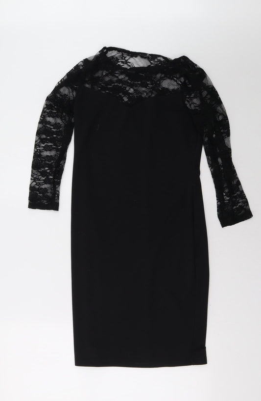 F&F Womens Black   A-Line  Size 6