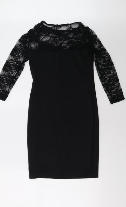 F&F Womens Black   A-Line  Size 6