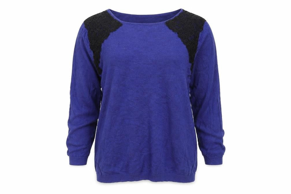 Topshop Womens Black   Pullover Jumper Size 14