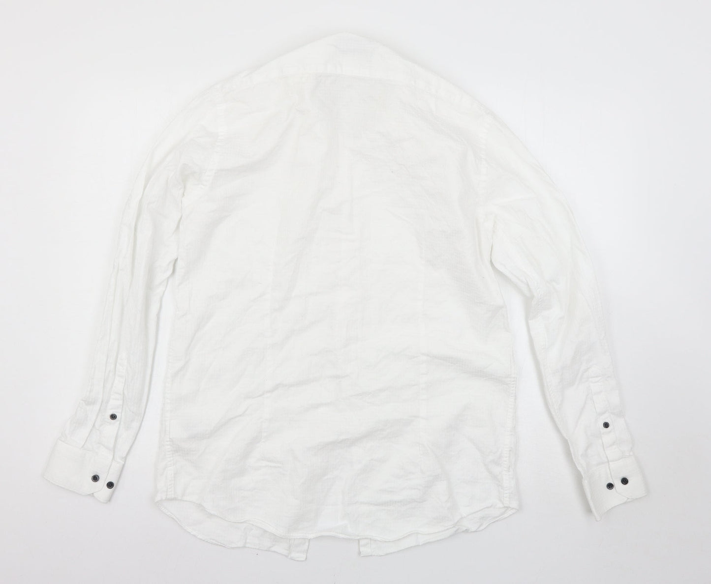 Cedar Wood State Mens White    Button-Up Size 15.5