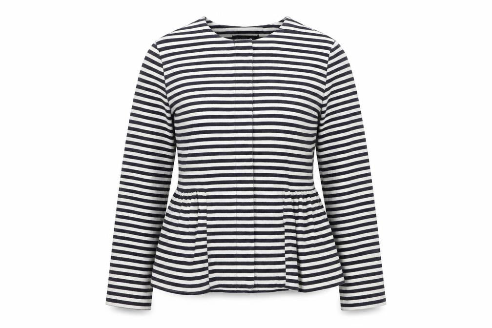 Topshop Womens Multicoloured Striped  Pullover Jumper Size 6