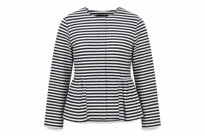 Topshop Womens Multicoloured Striped  Pullover Jumper Size 6