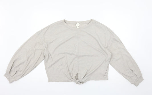H&M Womens Beige   Pullover Jumper Size M