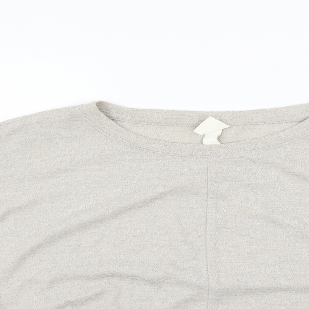 H&M Womens Beige   Pullover Jumper Size M