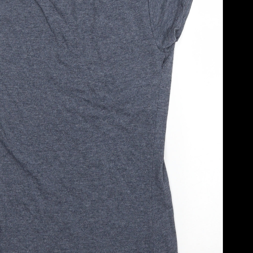 Gildan Womens Grey   Basic T-Shirt Size S