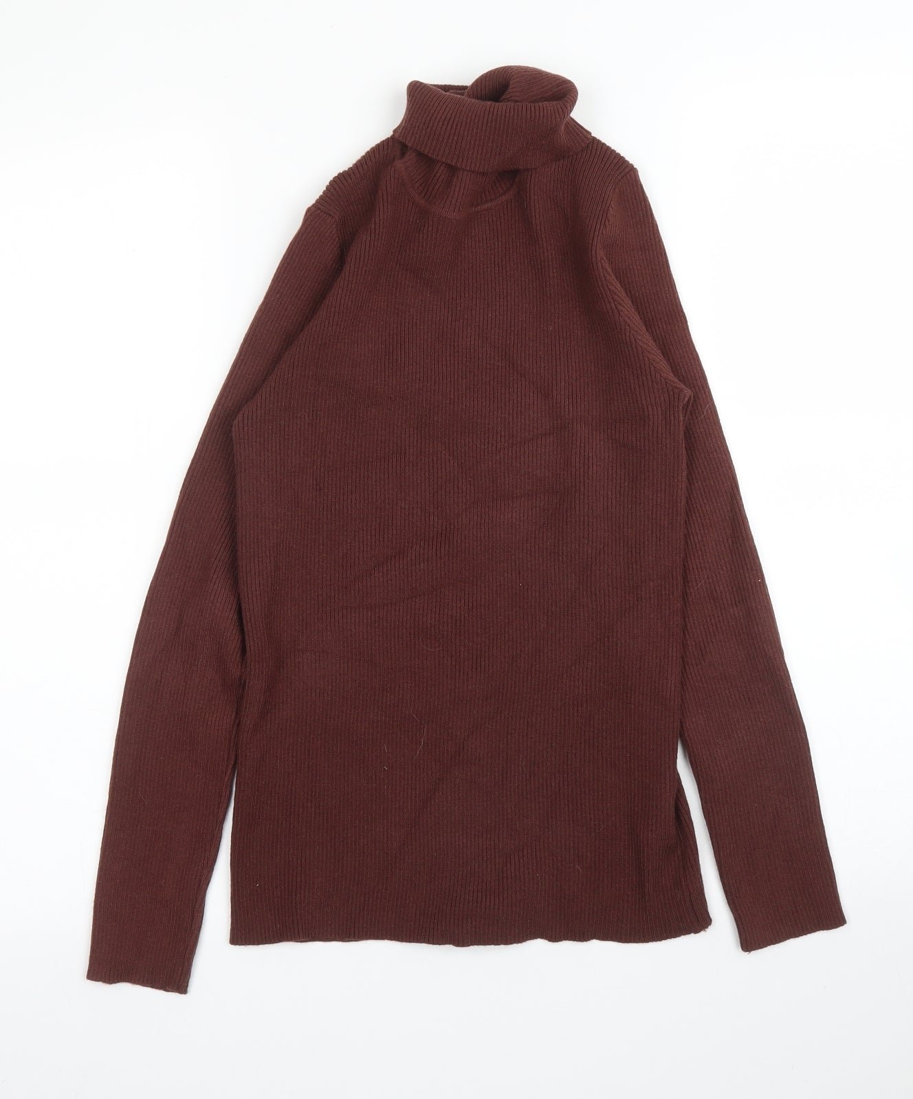 Dazy Womens Brown   Pullover Jumper Size M