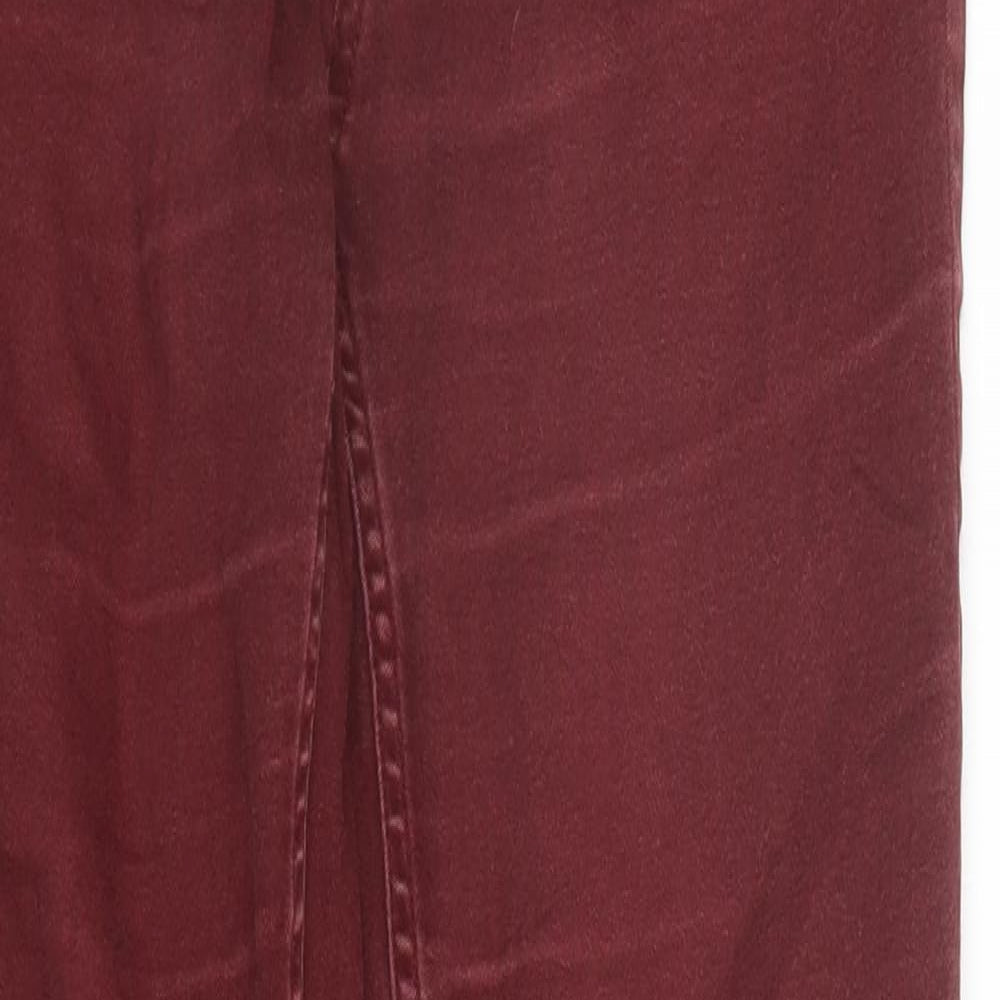 H&M Womens Purple  Denim Skinny Jeans Size 10 L27 in