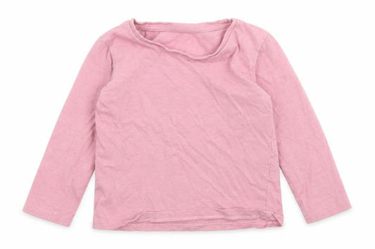 Matalan Girls Pink   Basic T-Shirt Size 18-24 Months