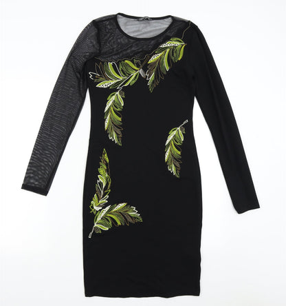 Next Womens Black   Bodycon  Size 8