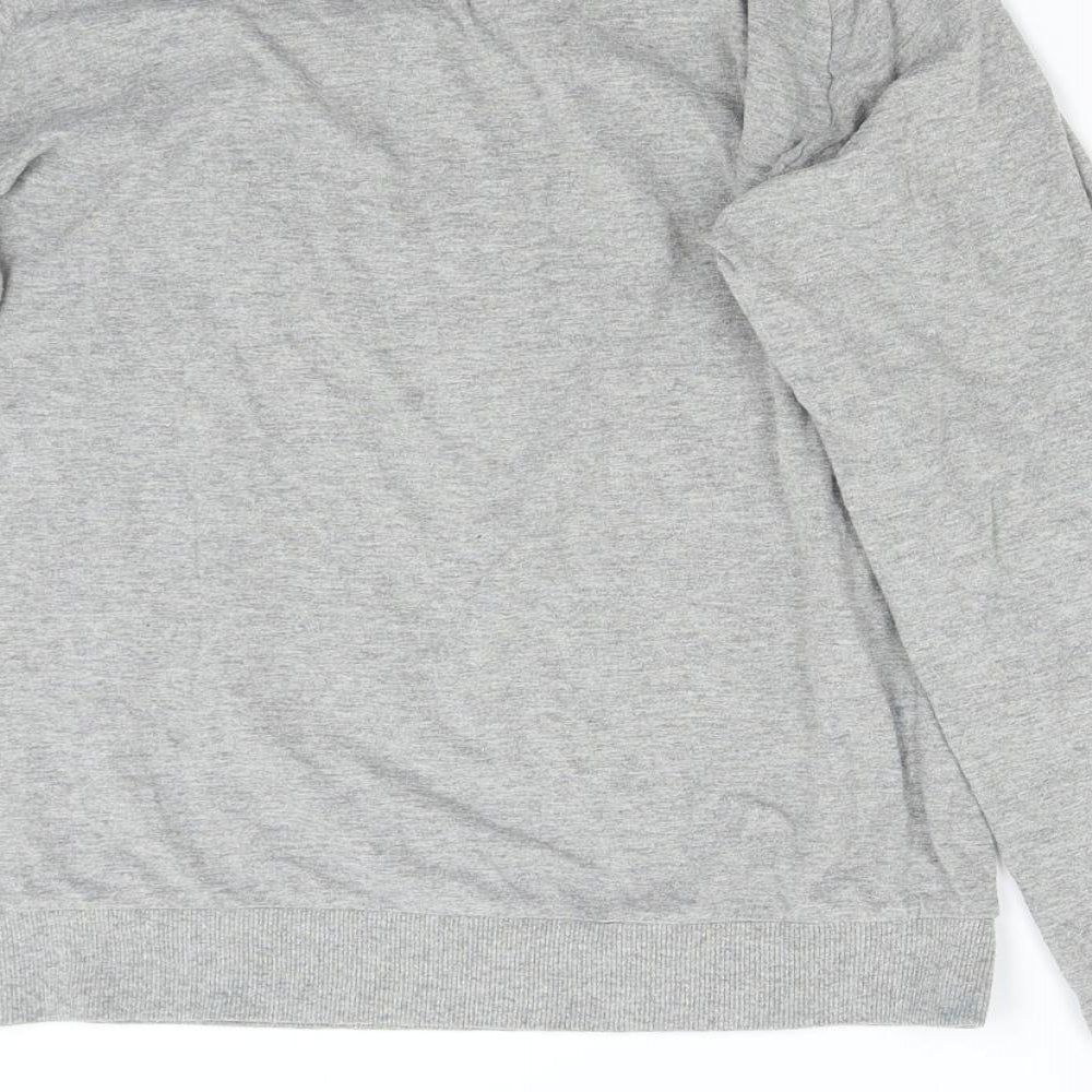 Forever Dreams Womens Grey Solid  Top Pyjama Top Size L  - Penguin