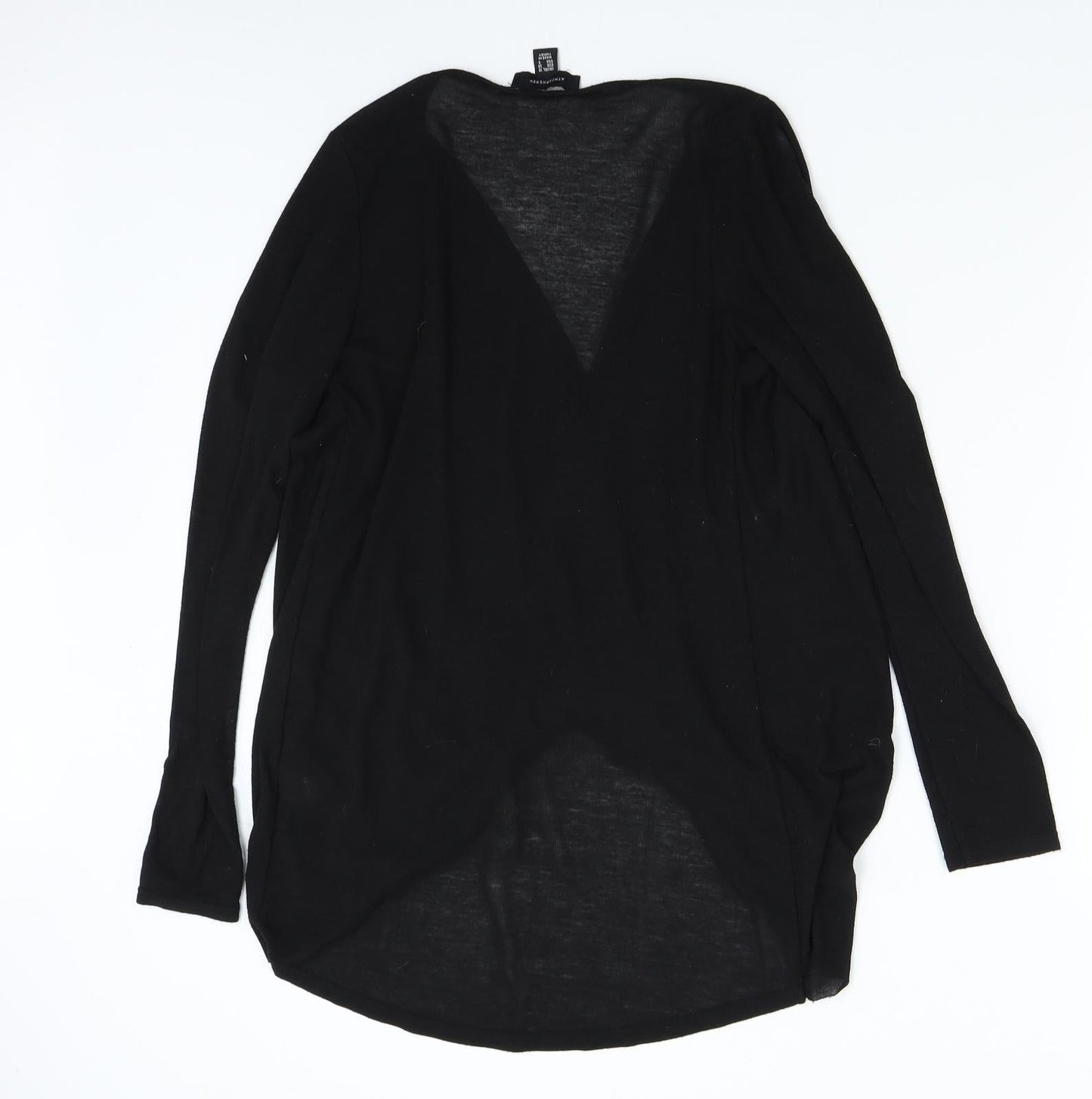 Primark Womens Black  Knit Pullover Jumper Size 10