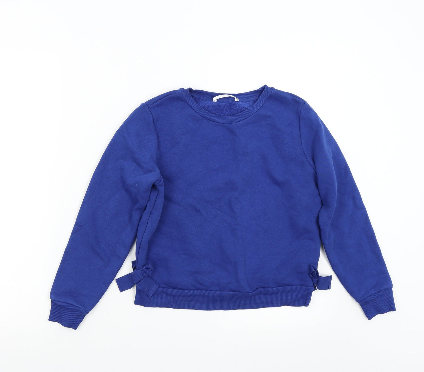 M&S Boys Blue   Pullover Sweatshirt Size 10-11 Years