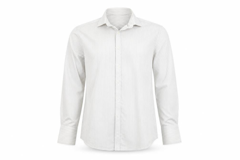 Marks & Spencer Mens Multicoloured Striped   Button-Up Size 15