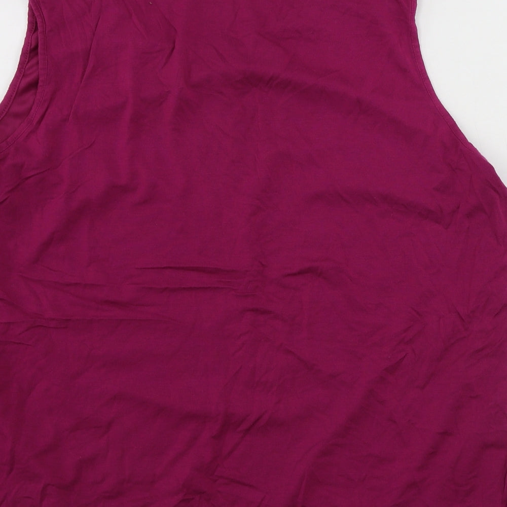 Debenhams  Womens Purple   Basic Tank Size 18