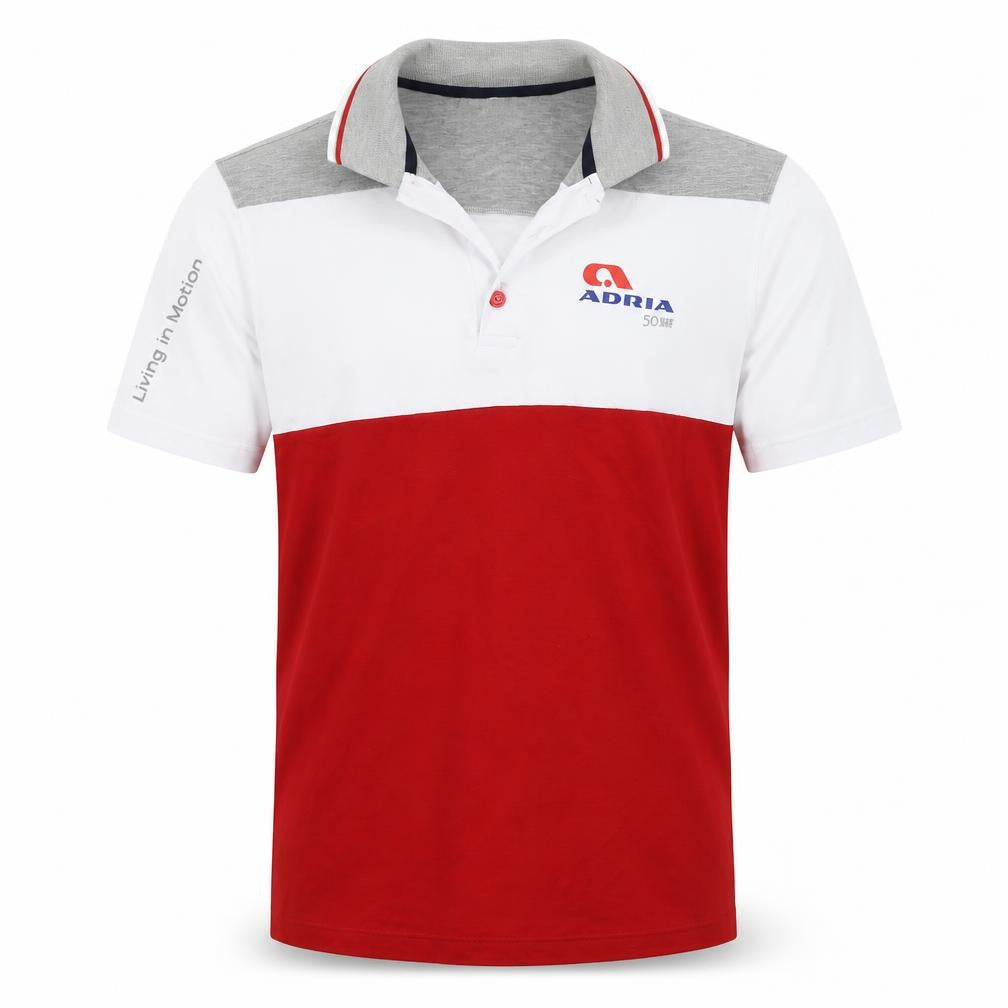 ADRIA Mens Red    Polo Size S