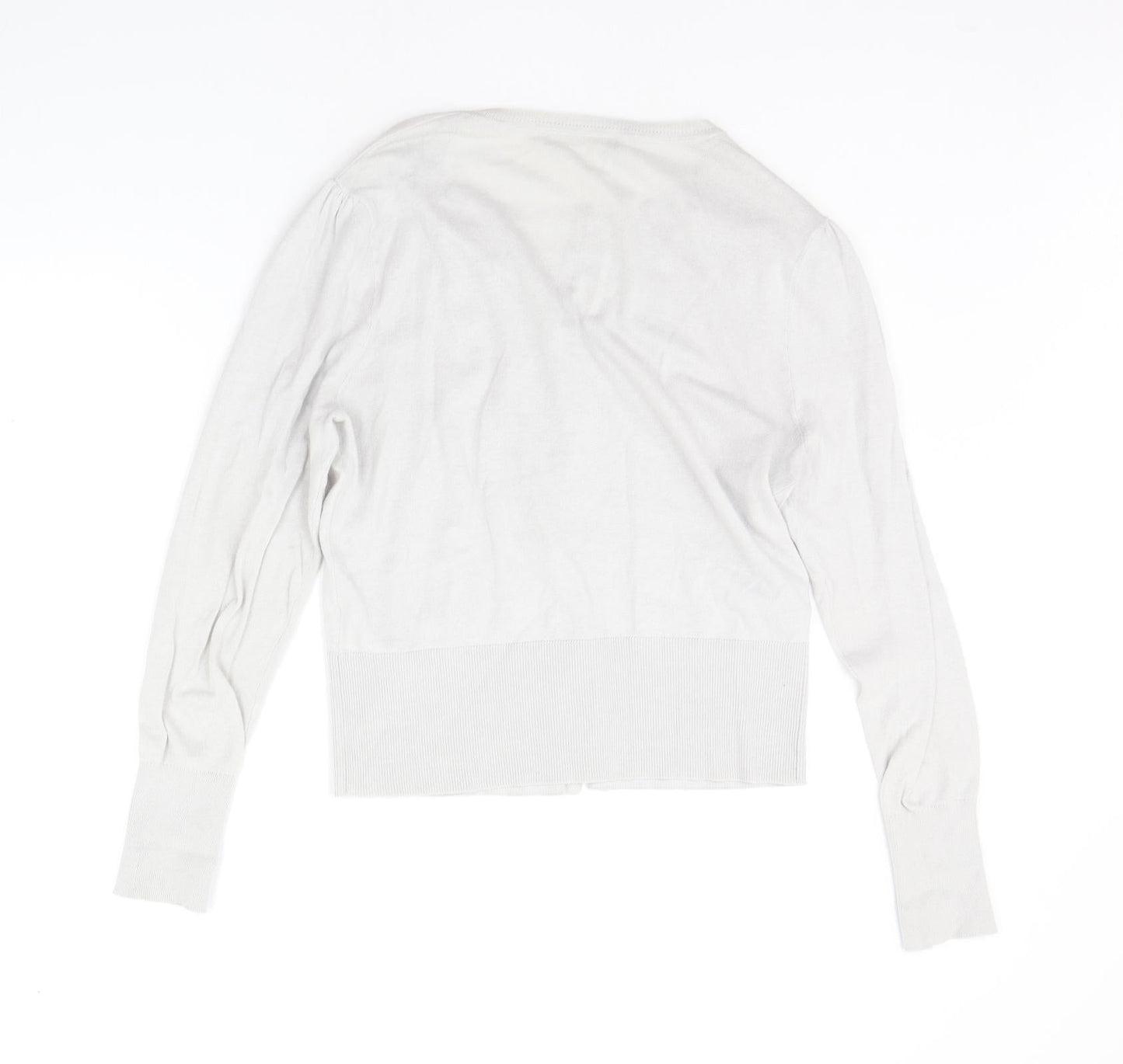 Oasis Womens Grey   Cardigan Jumper Size L