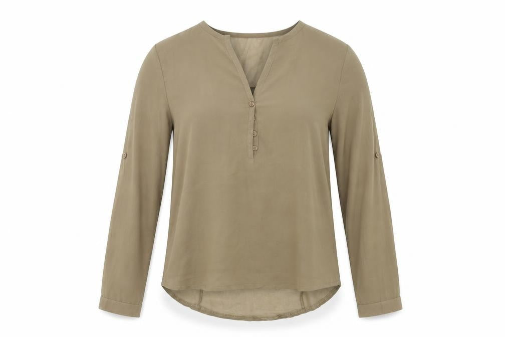 Preworn Womens Green   Basic Button-Up Size M