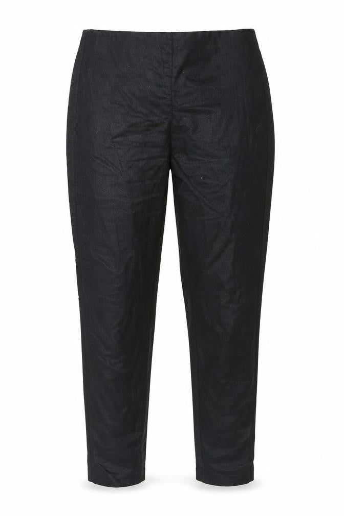H&M Womens Black   Capri Trousers Size 38 L29 in