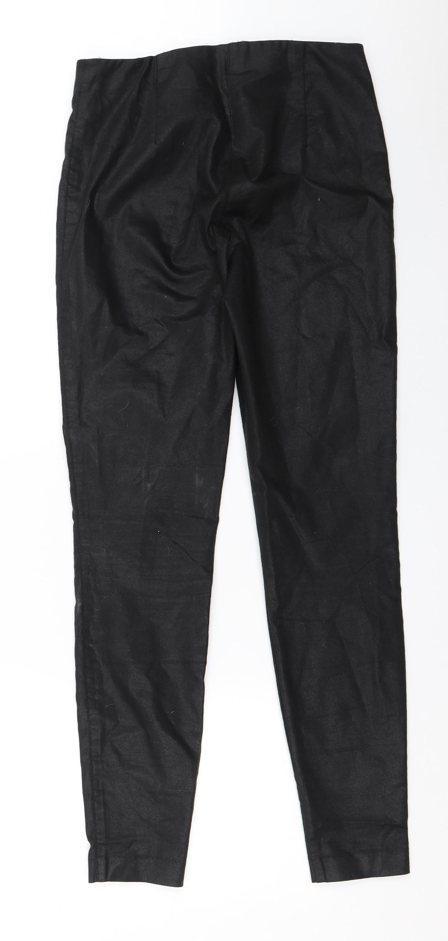 H&M Womens Black   Capri Trousers Size 38 L29 in