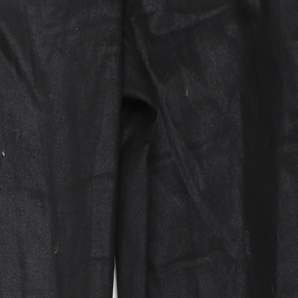H&M Womens Black   Capri Trousers Size 38 L29 in