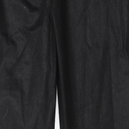 H&M Womens Black   Capri Trousers Size 38 L29 in