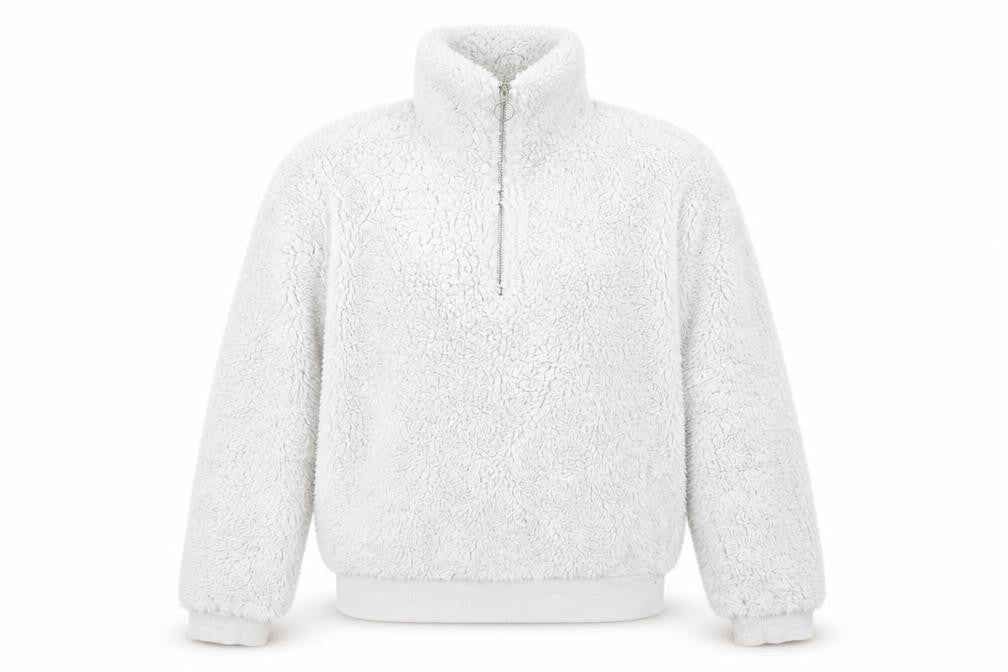 Topshop Womens Grey   Henley Sweatshirt Size 8