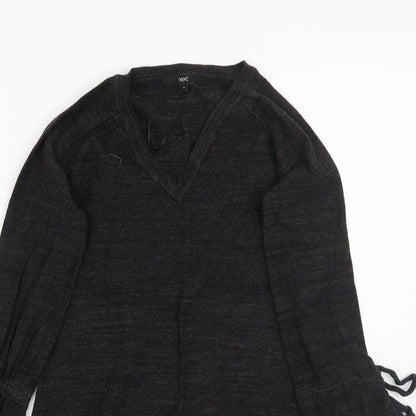 Next Womens Black   Jumper Dress  Size 6