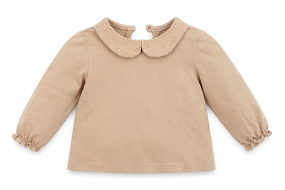 George Girls Brown   Basic T-Shirt Size 3-6 Months