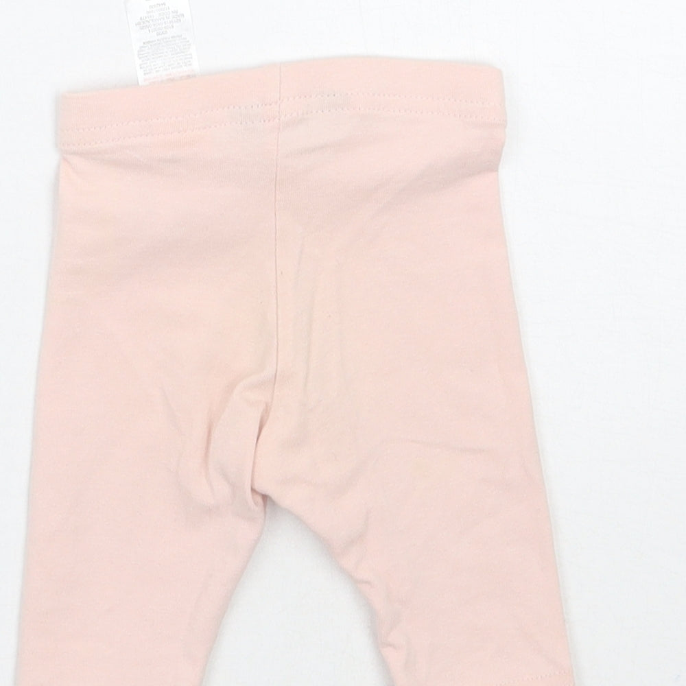 Primark Girls Pink   Capri Leggings Size 3-6 Months