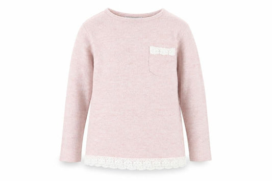 Primark Girls Pink   Pullover Jumper Size 6-7 Years