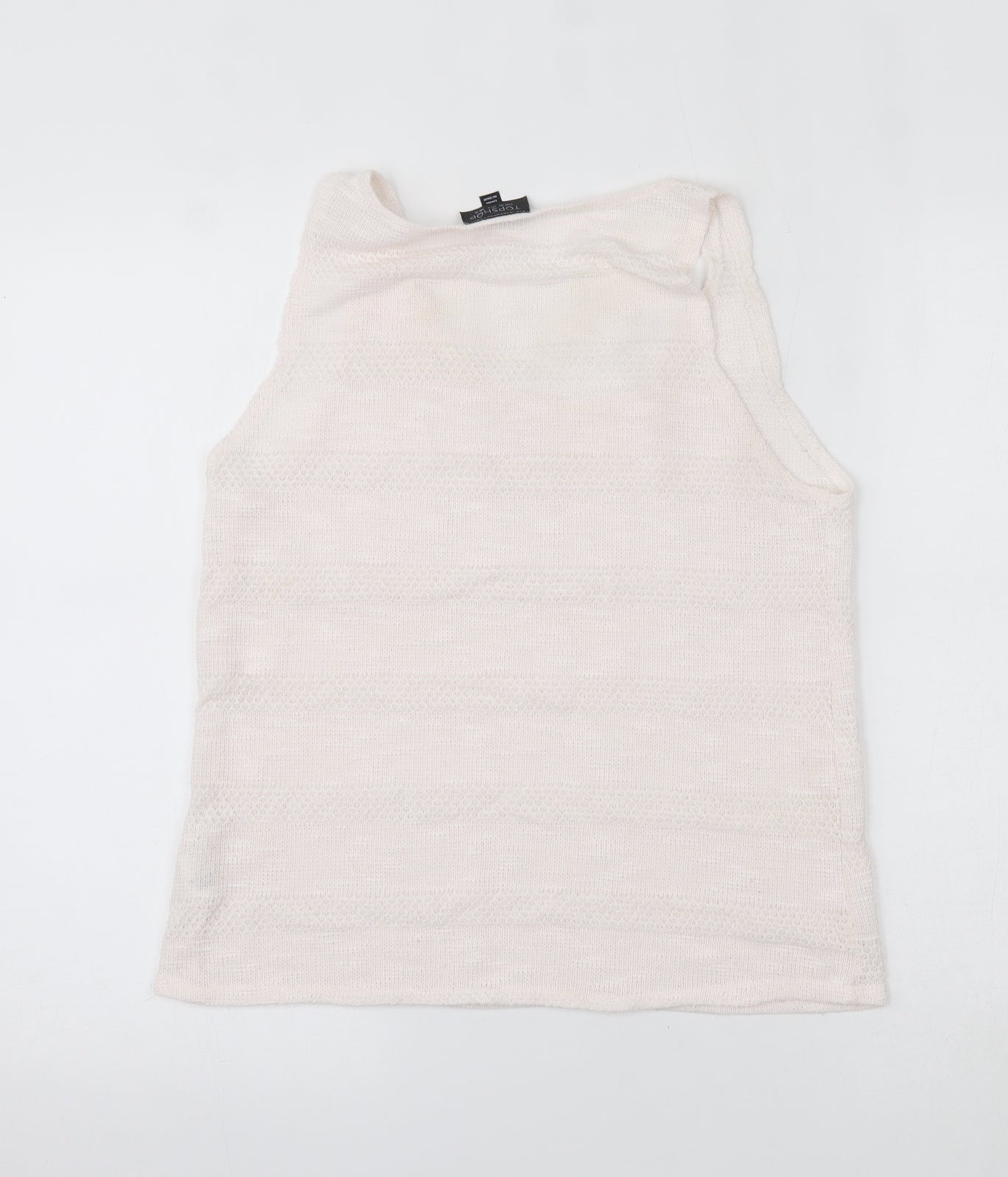 Topshop Womens Pink   Basic Tank Size 12