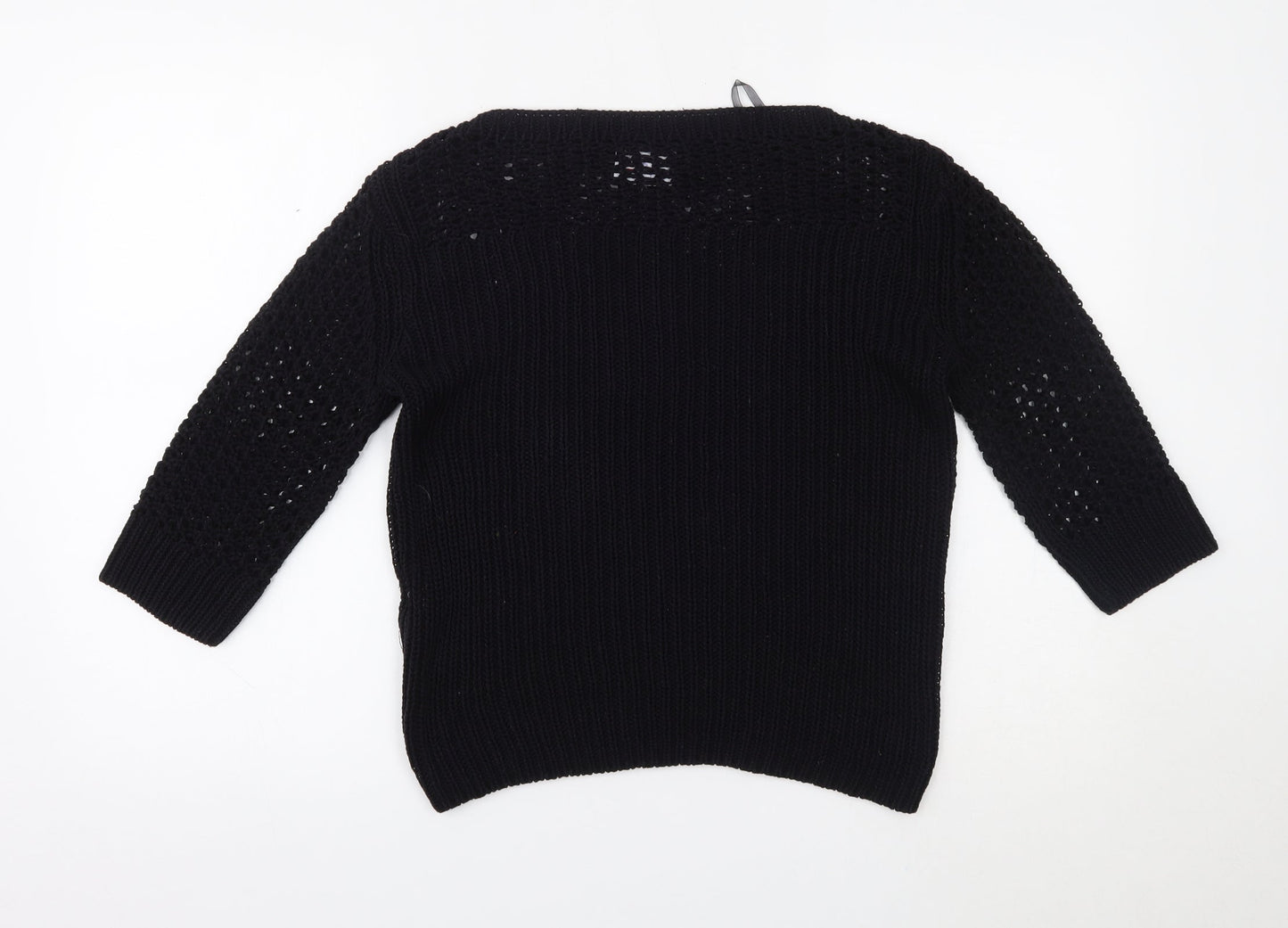 Papaya Womens Black   Pullover Jumper Size 14