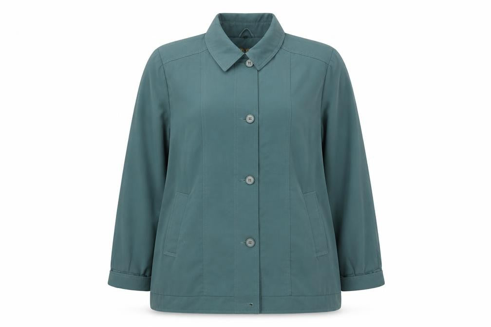 Vicky Smith Womens Green   Overcoat Coat Size 16