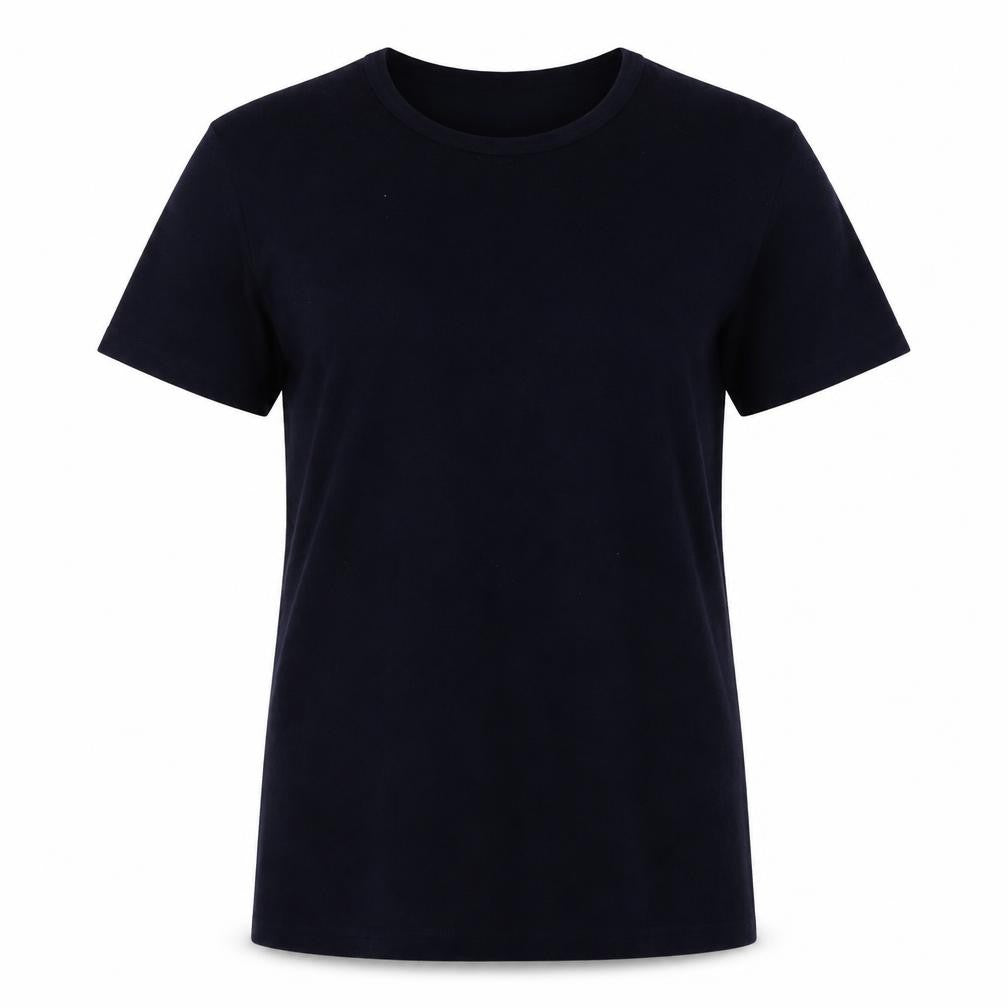 Preworn Womens Blue  Fleece Basic T-Shirt Size M