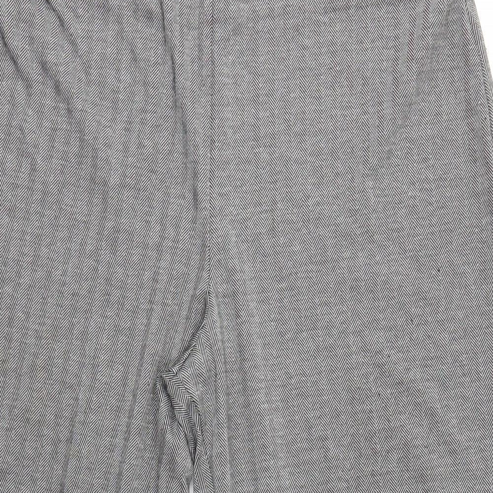 M&S Womens Grey   Dress Pants Trousers Size 20 L22 in