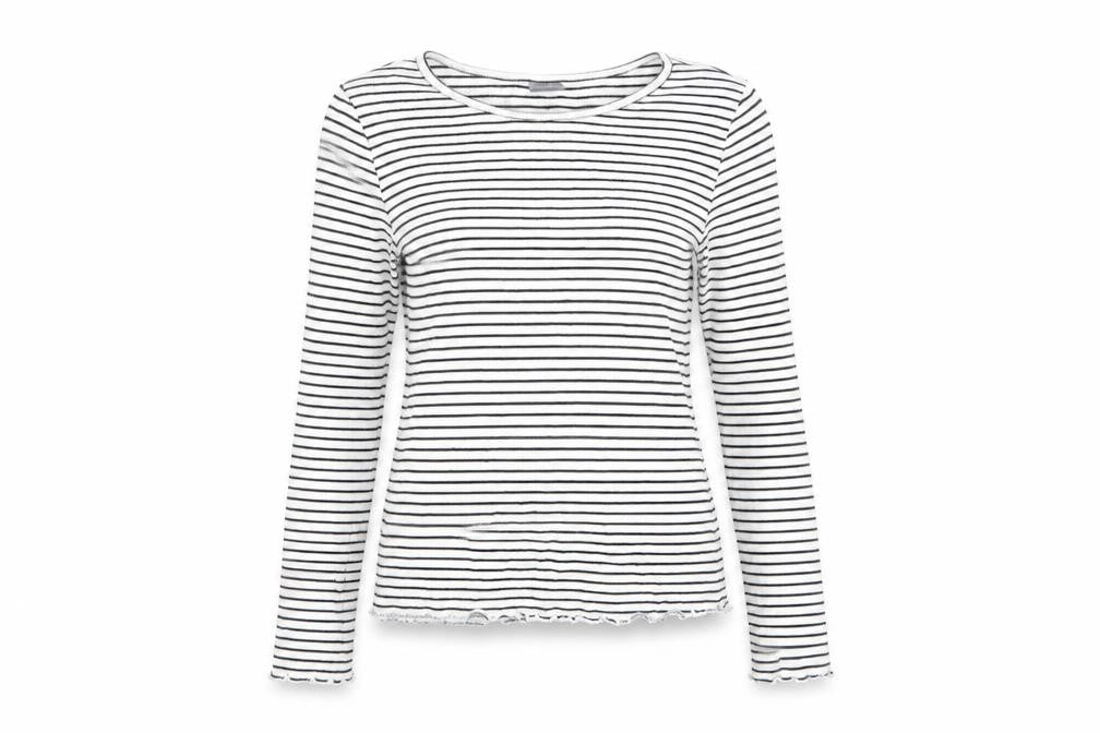 NEXT Girls Black Striped  Basic Casual Size 11 Years  - Black & White Stripe