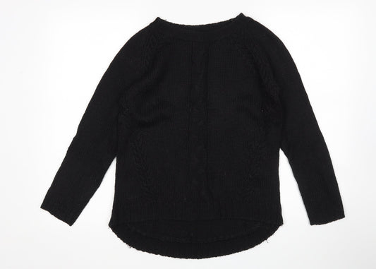 Preworn Womens Black   Pullover Jumper Size M