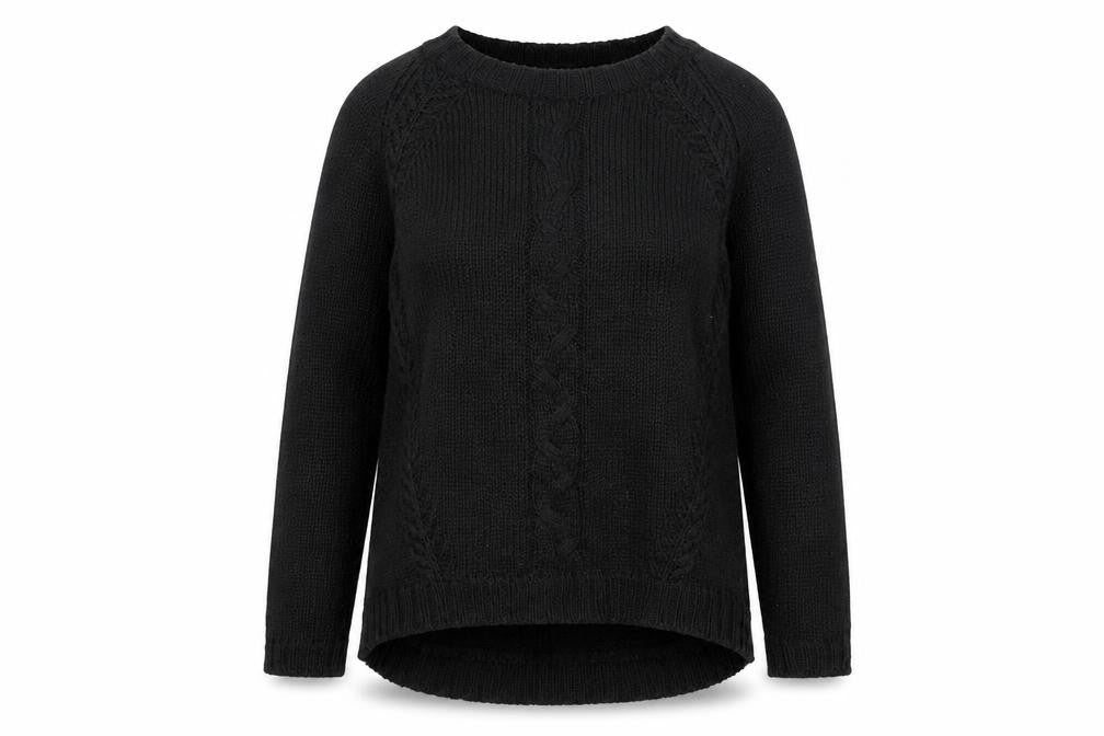 Preworn Womens Black   Pullover Jumper Size M