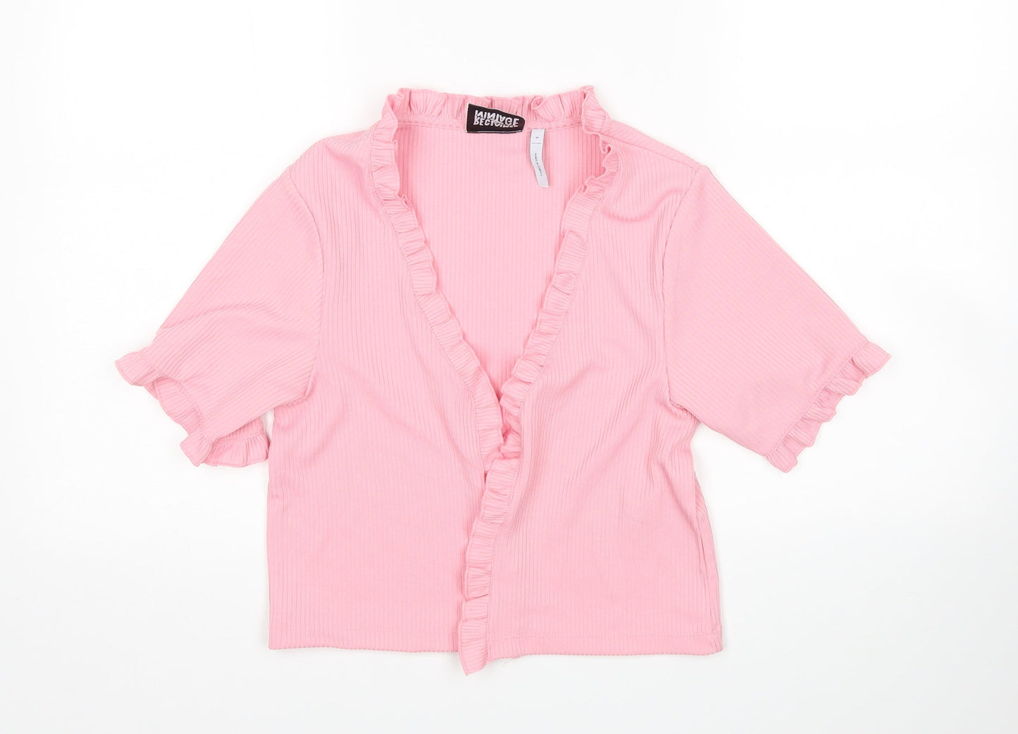 Reclaimed Vintage Womens Pink   Cardigan Jumper Size S